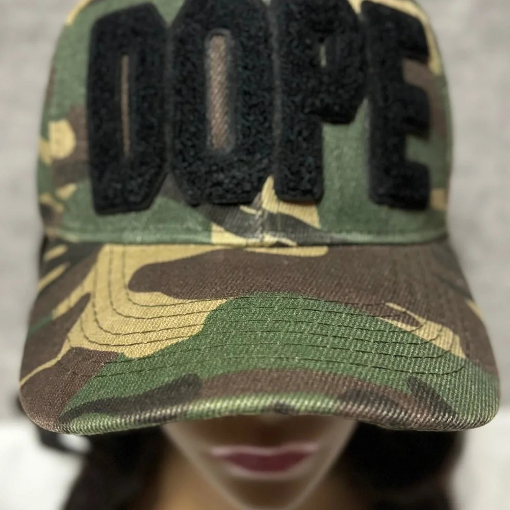 Dope Camouflage Trucker Hat - Picture 1 of 3